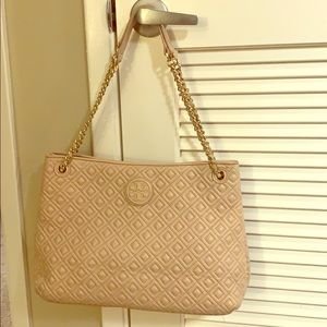 Tory Burch Pink Leather tote bag